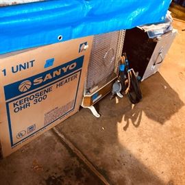 Sanyo Kerosene Heater in box OHR 300