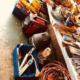 Honda EX-1000 Generator & Vintage Welding Mask
