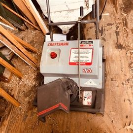 Craftsman Electric Start Snow blower 3/20