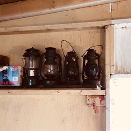 Vintage Antique Kerosene Lantern