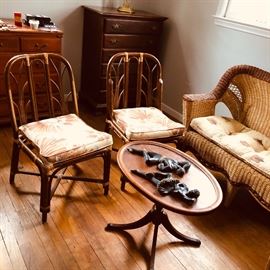 bamboo chairs