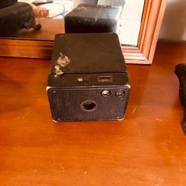 antique film box