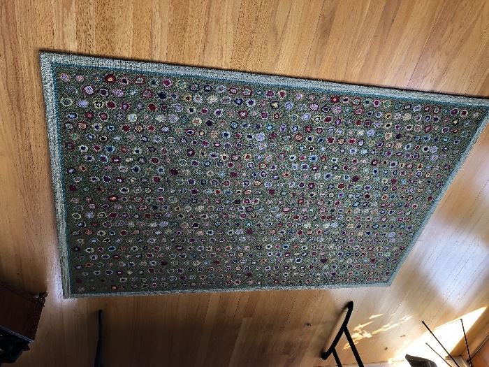 Dash & Albert "Cat's Paw" rug for  Garnet Hill all wool rug measures  4' x 6' asking $190