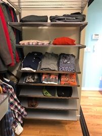 men's clothing, shoes and some accessories for sale 