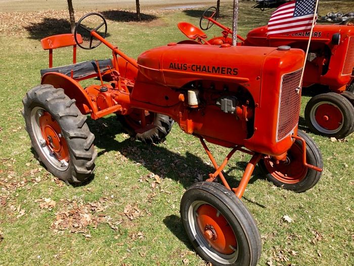 1938 Allis Chalmers B tractor