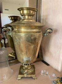 Brass Russian Samovar Coffee/Tea Urn