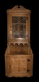 Attributed to Hewetson Milner and Thexon Corner Cabinet