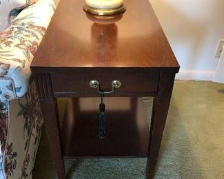 Small end table with drawer