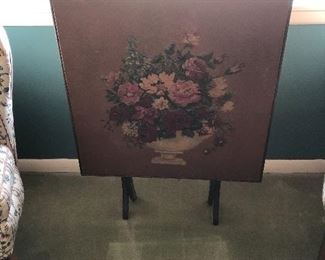 Tilted table