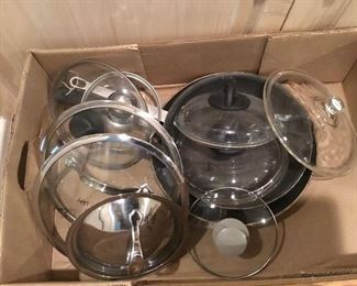 Lids for pans