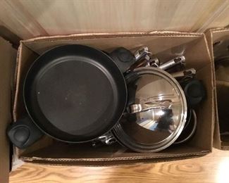 Assorted pans