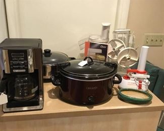 Assorted appliances