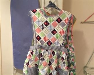 Ironing board and Apron