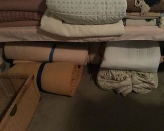 Foam mattress and bedframe