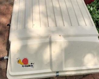 X-Cargo top car mount carrier box. Excellent condition!