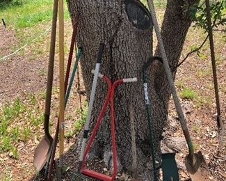 Various yard tools