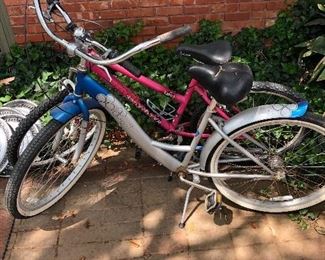 Have 3 ladies bikes. All in good working order!