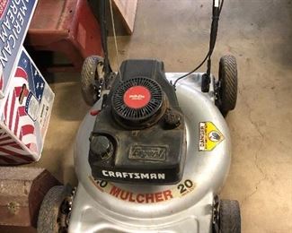20" Craftsman mulching mower