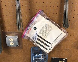 golf club cushion grips, fishing rod guides and repair manuals, parts for rod repair