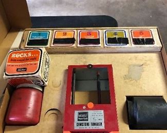 Vintage Montgomery Ward gem making kit