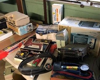 Electric stapler and staples, air pumps