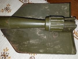 World War 2, 1943 Folding Trench Shovel 