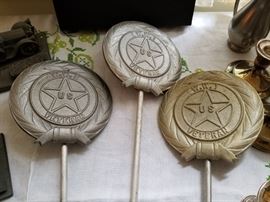 World war 1 & 2 Veteran grace markers