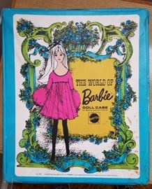1960's Barbie  Doll Case, doll with clothing and accessories