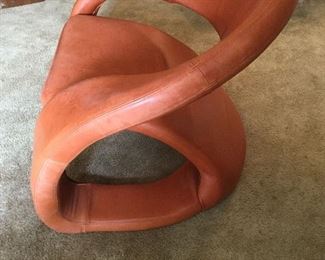SIDE VIEW OF JAYMAR CHAIR - SO VERY COMFORTABLE