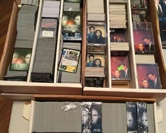 X FILES TRADING CARDS