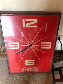 Coca Cola clock