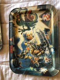 Vintage the Real Ghostbusters snack tray