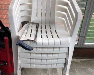 Plastic Outdoor chairs