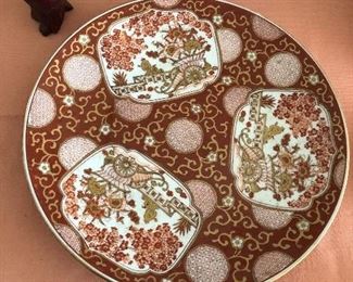 Gold Imari Hand Painted plates