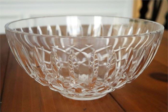 5. Large WATERFORD Crystal or Glass Bowl