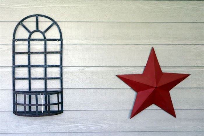 18. Two 2 Outdoor Decorations