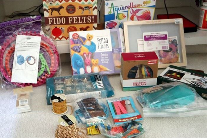25. Lot of Art Supplies