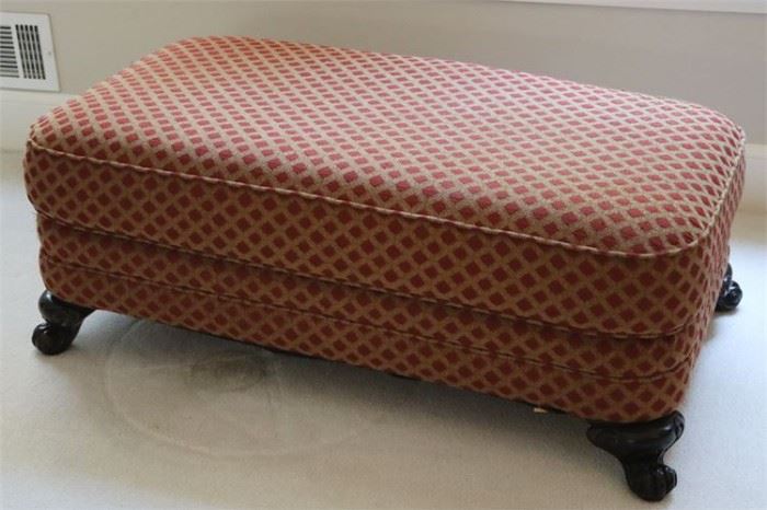 30. Large Upholstered Ottoman