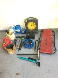51. Group of Utilitarian Garage Items