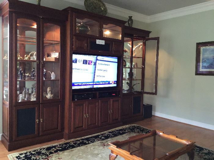 Perfect for a Premier size home. Samsung TV is 54"