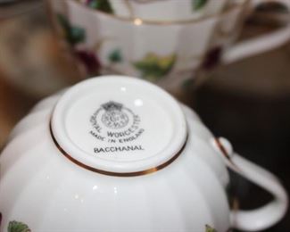 Royal Worcester Bacchanal China
