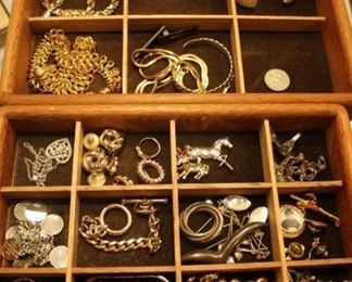 Costume Jewelry, Yurman, Judith Jack, Christofle, and Lalique Earrings