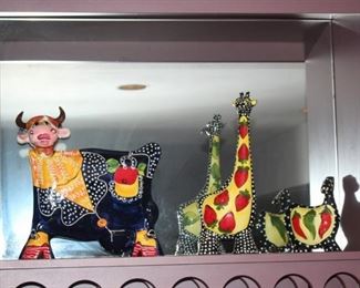 Colorful, Fun Animal Figurines
