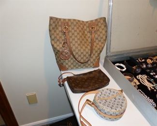 Gucci & Louis Vuitton bags