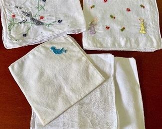 Hankies and other linens