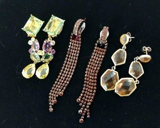 Designer earrings - Bounkit, Ralph Lauren