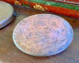 Small copper pan (bottom)