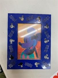 Love these Frames (metal) and the Mickey Art