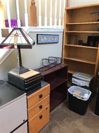 Office file cabinet and desk