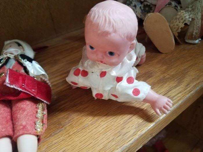 Baby windup doll